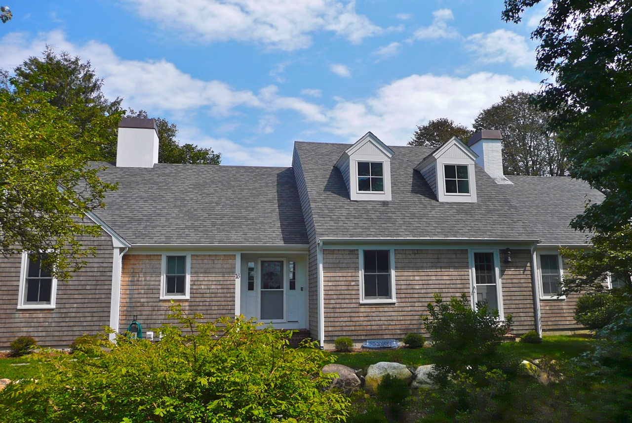 Half Cape with doghouse dormers, Chatham MA