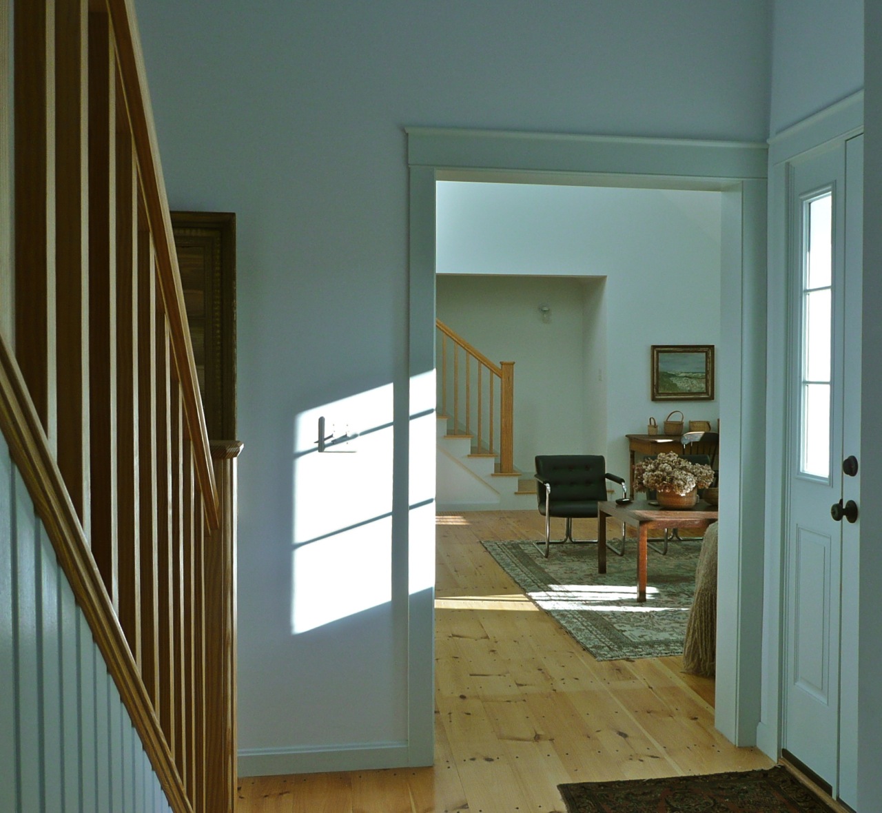 Entry hall, Cape cod house, Chatham MA