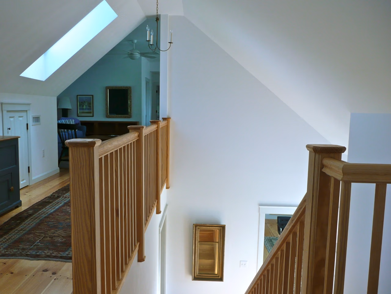 Stair and railing in Fine Homebuilding by Joseph B Lanza