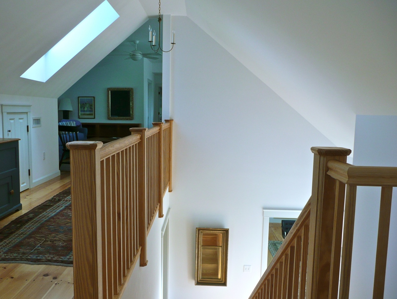 Stair and railing in Fine Homebuilding by Joseph B Lanza