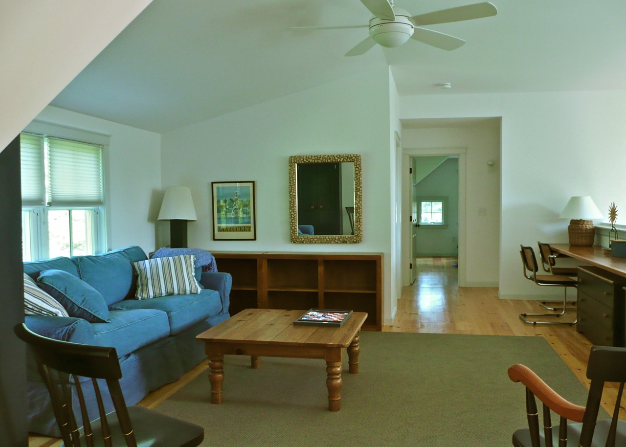 Loft, Home office, Cape Cod House