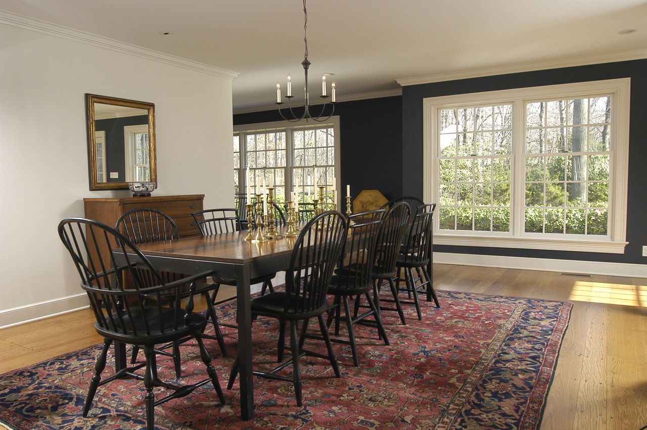 dining room design by Duxbury MA architect and builder Joseph B Lanza