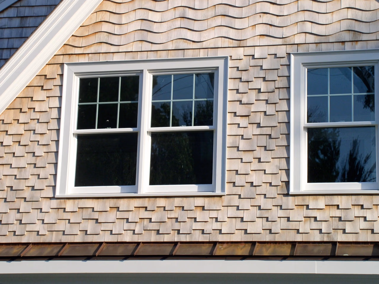 patterned shingle design Duxbury MA