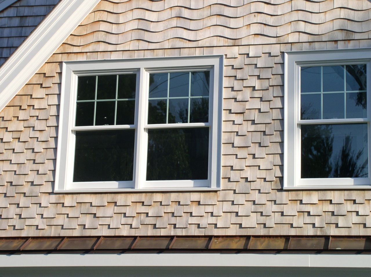 patterned shingle design Duxbury MA