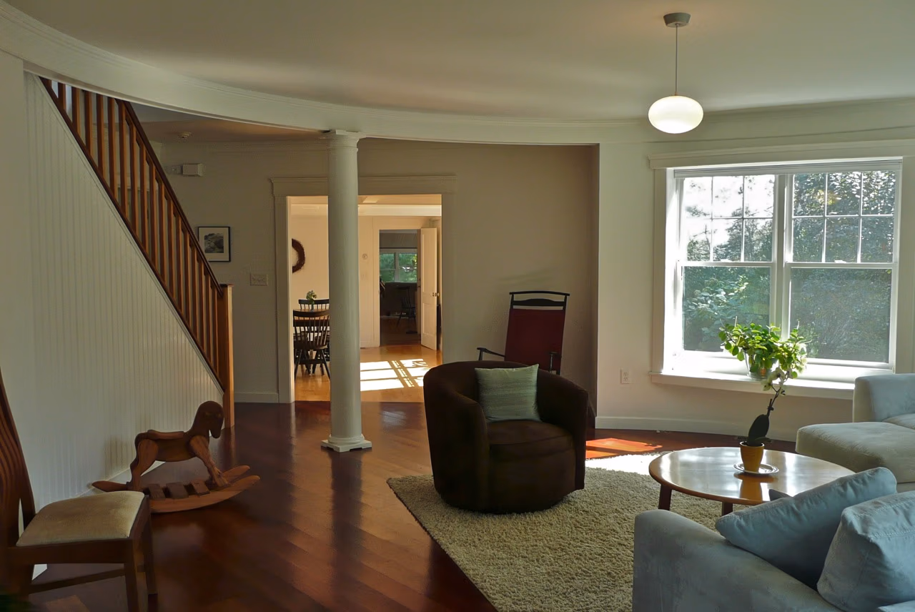 Custom home interior design by Duxbury Architect