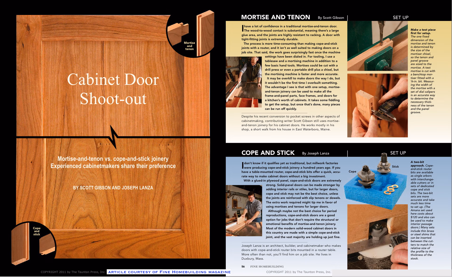 Cabinet Door Shootout