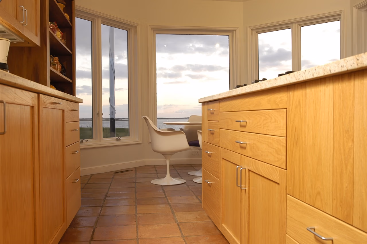 Stage Harbor Kitchen- a waterfront renovation – Chatham MA