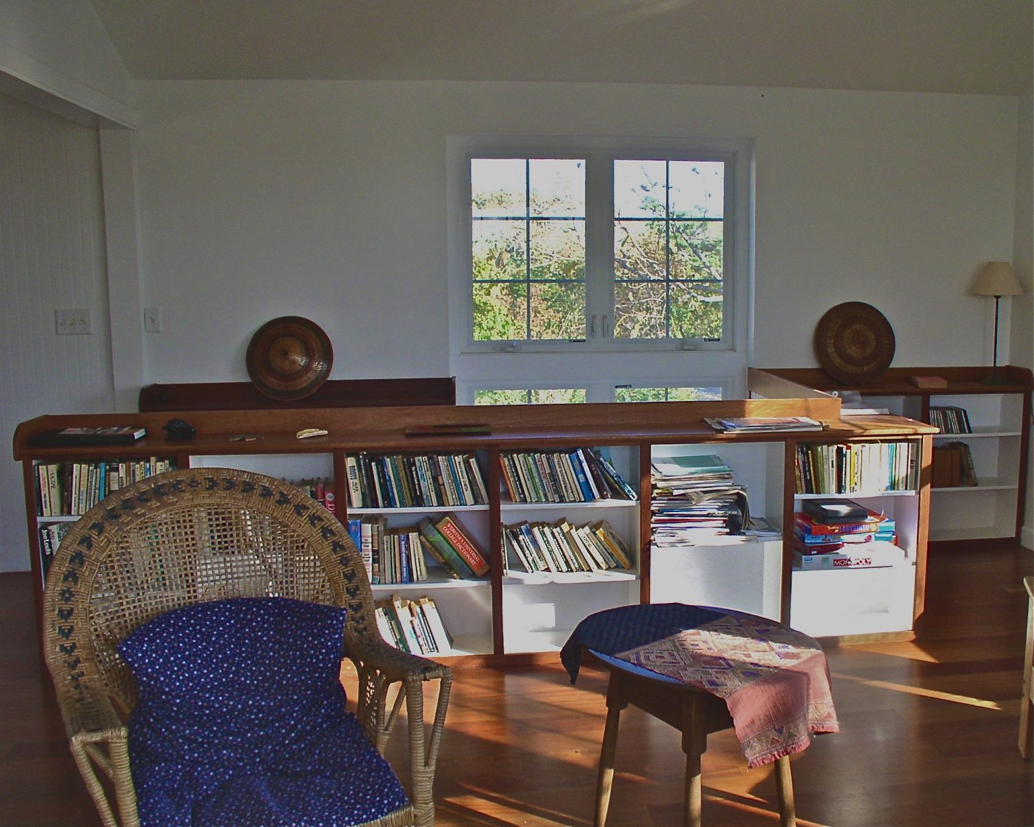 built-in bookcase design by Duxbury MA Architect