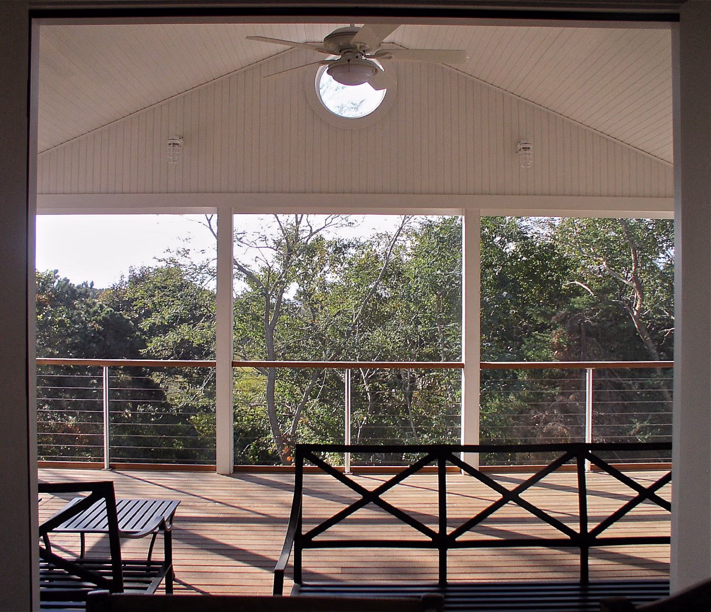 Screen porch design, Eastham, Cape Cod MA