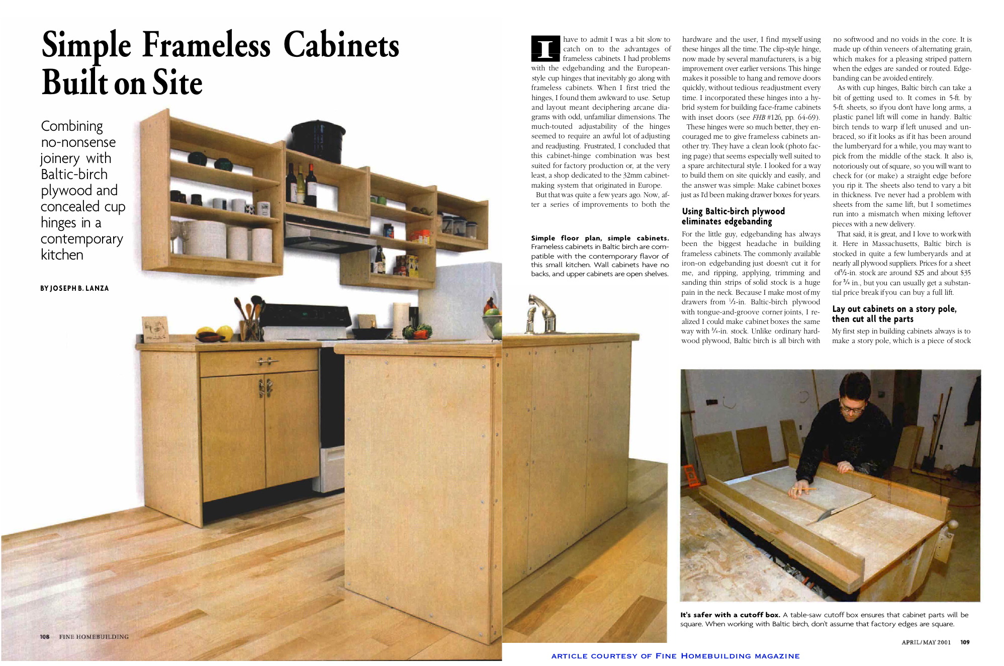 Simple Frameless Cabinets