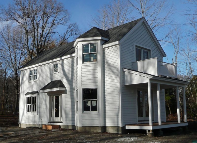 coastal cottage custom home design by Duxbury MA architect