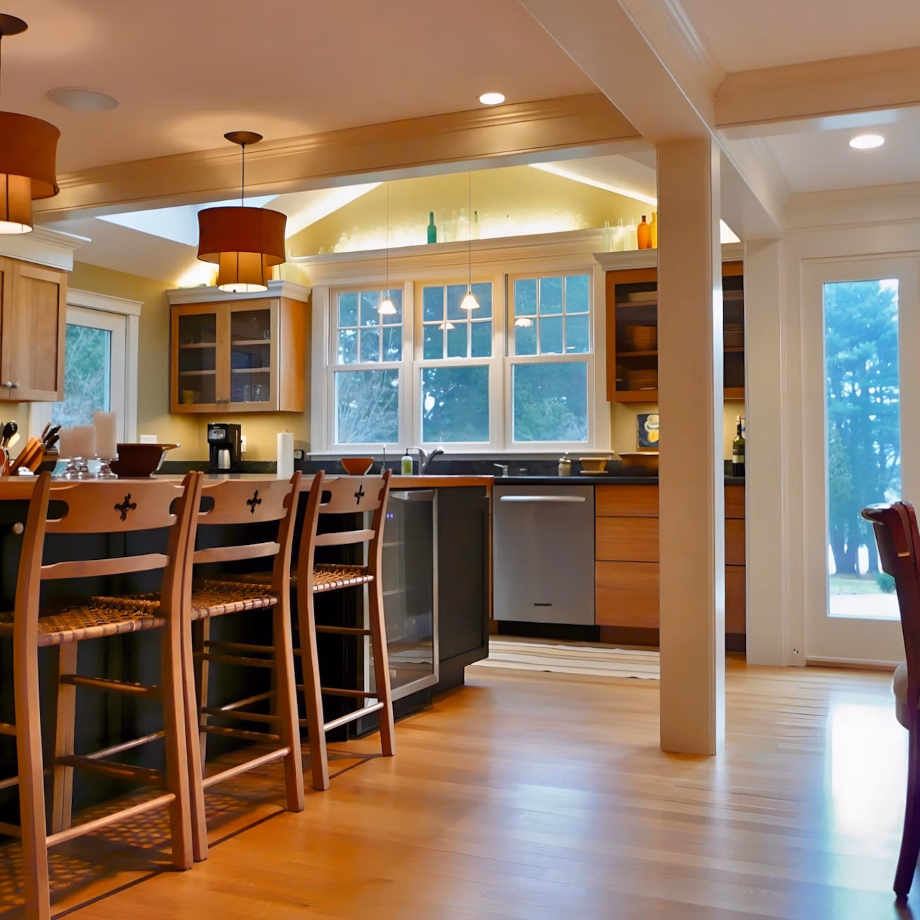 North River- Kitchen + Living Renovation in Scituate MA